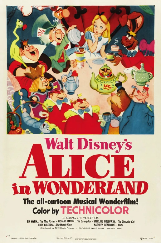 Alice in Wonderland (1951 poster)