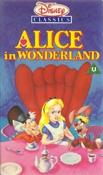 Alice in Wonderland UK VHS (1989)