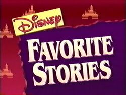 Disney favorite stories logo