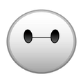 Baymax's emoji for Disney Emoji Blitz