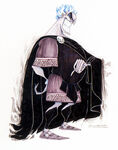 Concept art of Hades by Sue Nichols.