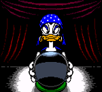 Magica in her magic shop