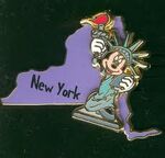 New York Mickey Pin