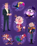 KnowsMore with other characters voiced by Alan Tudyk