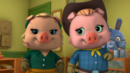 Gerty en Grimy Grace in Sheriff Callies Wilde Westen