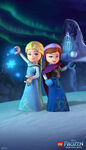 LEGO Frozen Northern Lights - Elsa and Anna
