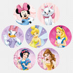 Minnie Marie Daisy TinkerBell Alice Snow White Belle Poster