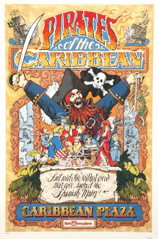 Pirates WDW Poster