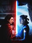 TLJ Kylo and Rey poster