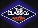 Logo Walt Disney Clássicos 1984