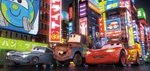 Cars2 FinnMaterLightningMcQueen.jpg (3.21 MB) Promotional photo of Lightning with Mater and Finn in Tokyo (Finn does not appear in the actual scene).