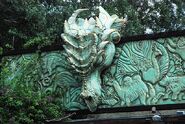 Dragon Statue entrance