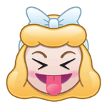 EmojiBlitzPinkDressCinderella-Unhappy