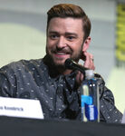 Justin Timberlake speaks at the 2016 San Diego Comic Con.