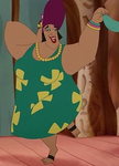 Pacha es "Pachita" en Kronk's New Groove.