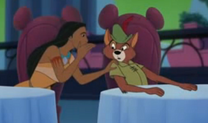 Robin Hood y Pocahontas.