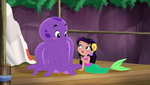 Purple Octopus with Marina