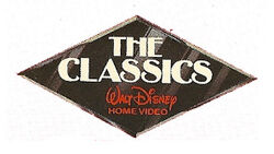 Walt Disney Home Video The Classics VHS 5 Lot Movies