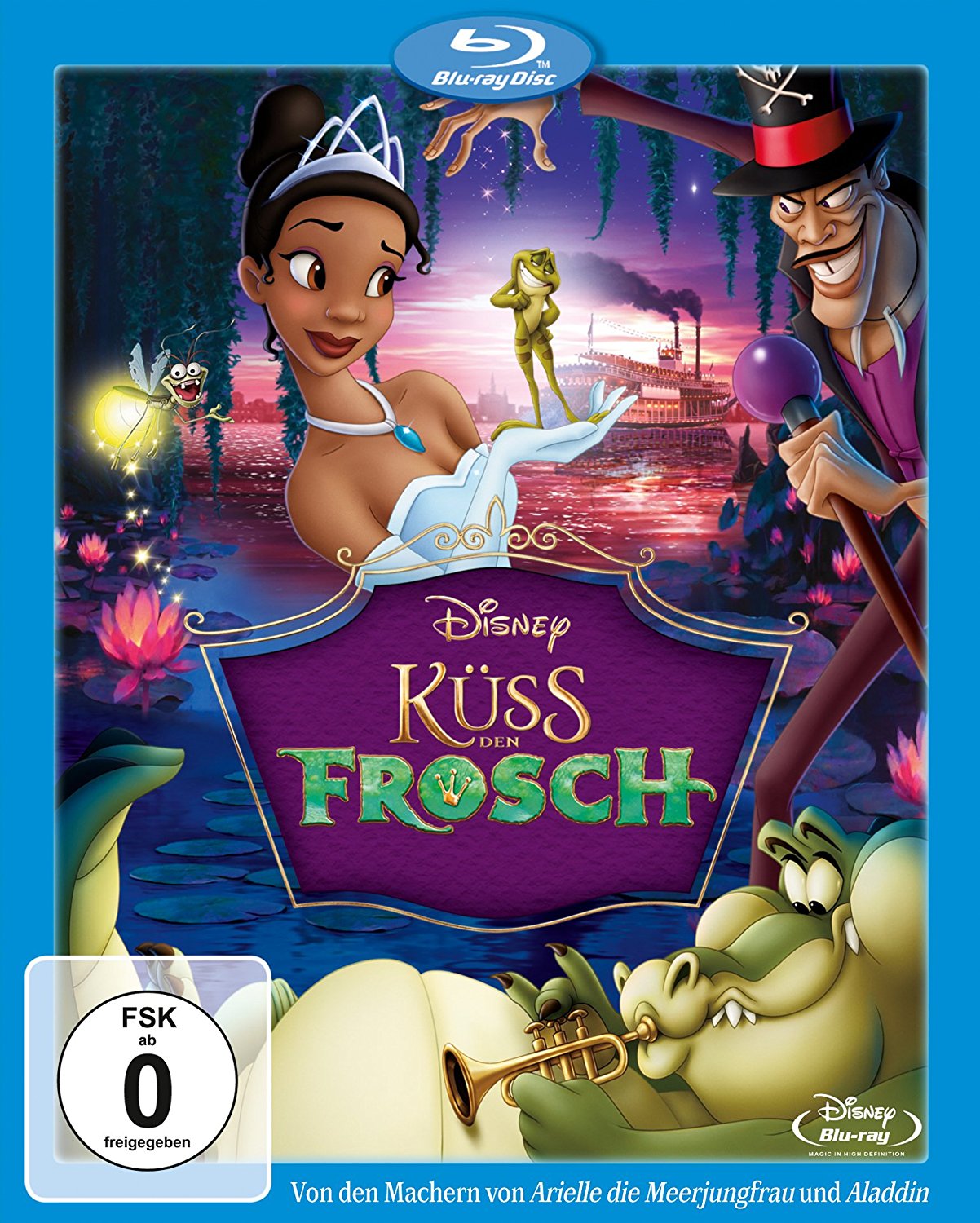 princess and the frog dvd cover