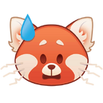 Disney Emoji Blitz - Red Panda Mei - Nervous Variation