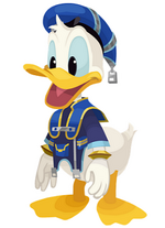 Donald en Kingdom Hearts χ.