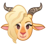 Gazelle's emoji for Disney Emoji Blitz