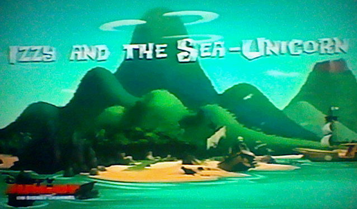 Izzy and The Sea-Unicorn titlecard