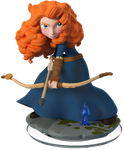 Merida Disney Infinity Transparent Figurine