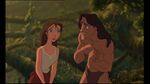 Tarzan explaining to Jane that Kala is his mother