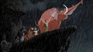Animation error: Professor Porter gets his shirt back, but Jane doesn't?