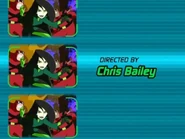 Chris Bailey's credit in the Kim Possible theme.