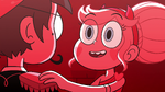 Curse of the Blood Moon - Star smiles at Marco as they dance