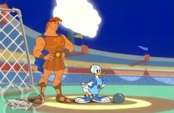 Donald and Hercules