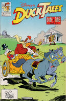 Issue #18 (September 1991)"A Dime in Time - Part 2" "The Hidden Treasure of Quackistan"