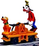Pluto and Goofy Handcar by Lionel