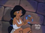 Jasmine as she appears in the Aladdin series