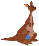 Kanga y Roo.