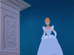 Cinderella enters the castle