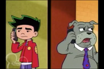 Fu Dog tells Jake he (Fu Dog) has to call the magical temp agency and have them send over a substitute