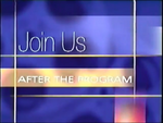 "Join Us After The Program" bumper