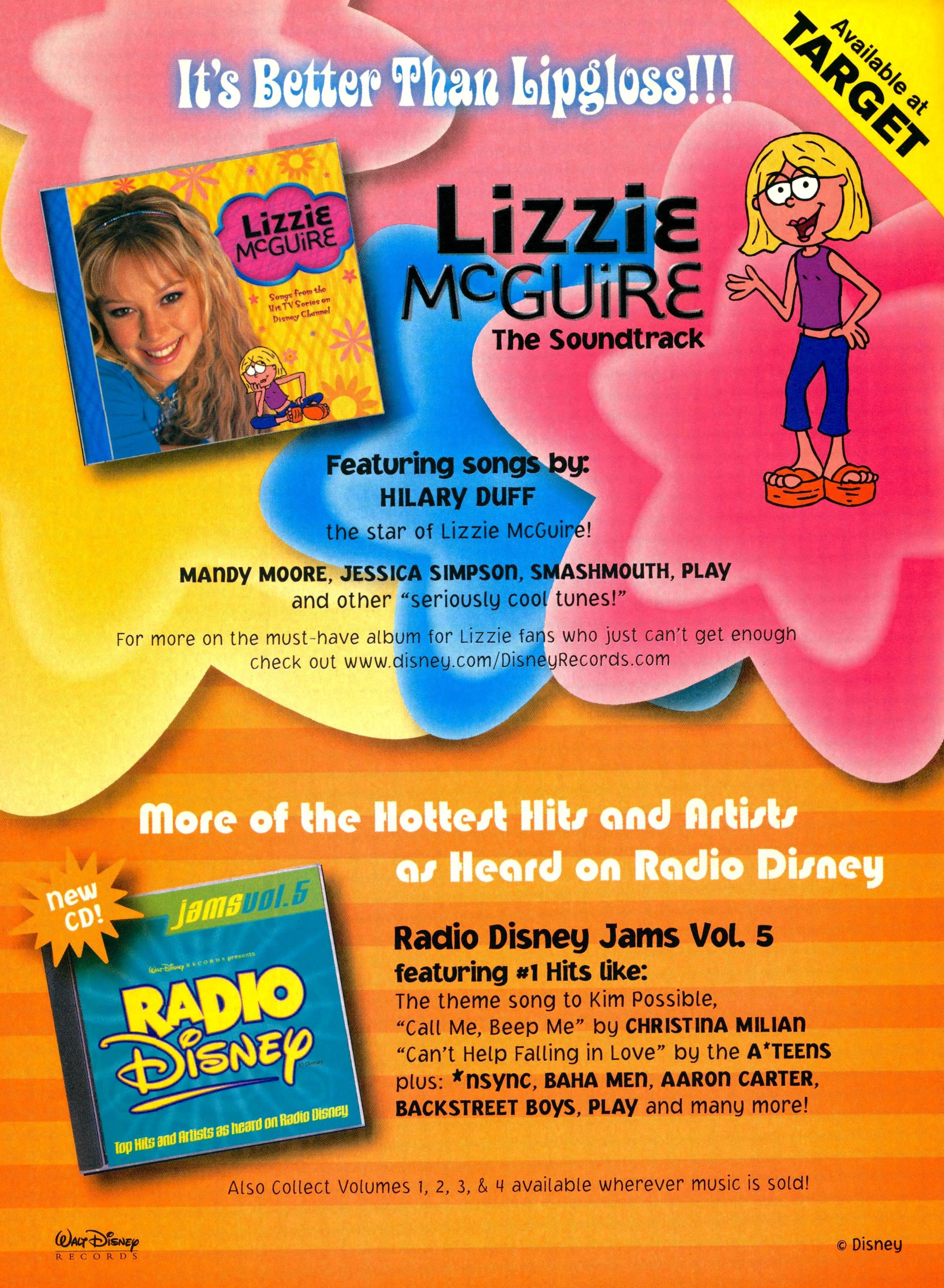 Lizzie Mcguire Soundtrack