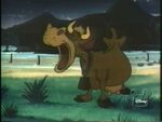 Cow from The Brave Engineer in "The Coyote's Lament"