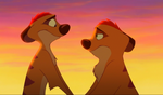 Timon, as he holds hands with his mother.