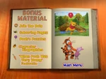 The Bonus Features menu