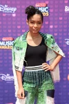 Yara Shahidi attending the 2016 Radio Disney Music Awards.