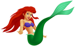 Ariel en Kingdom Hearts II.