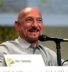 Ben Kingsley speaks at the 2014 San Diego Comic Con.