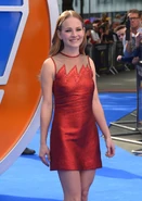 Britt Robertson at premiere of Tomorrowland in May 2015.