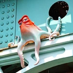 Hank figure at Tokyo DisneySea