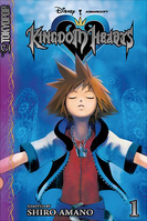 Cover of Volume I of the Kingdom Hearts manga